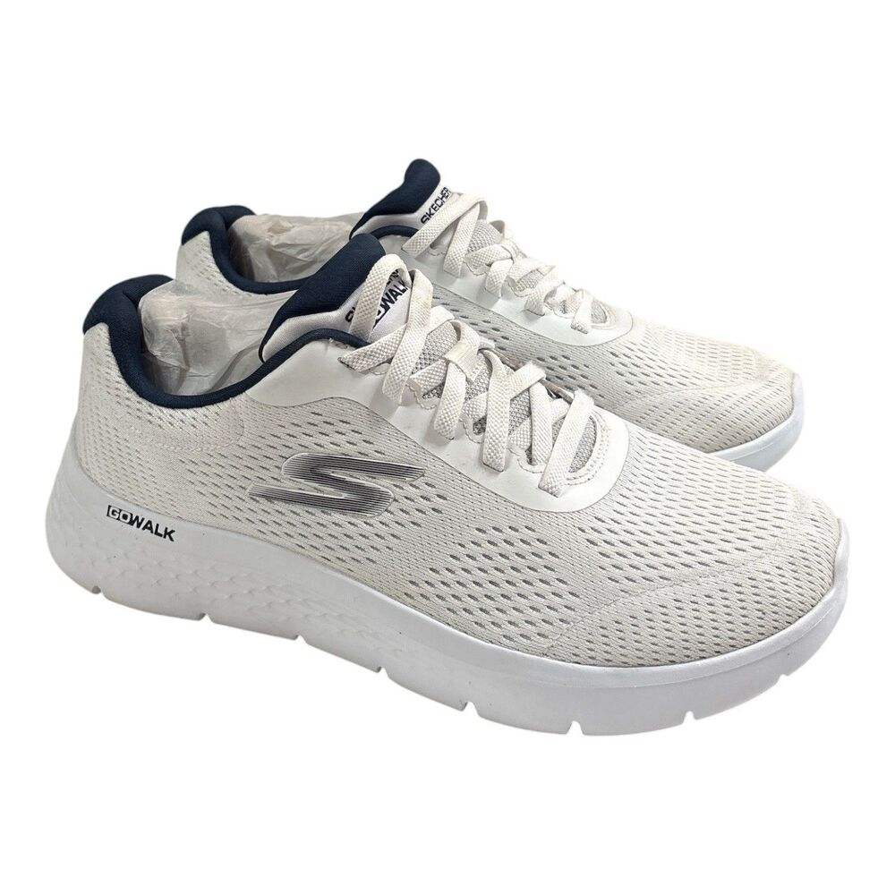 Skechers GOwalk Flex Remark White Sneakers Men’s Size 9 Shoes Casual Comfortable
